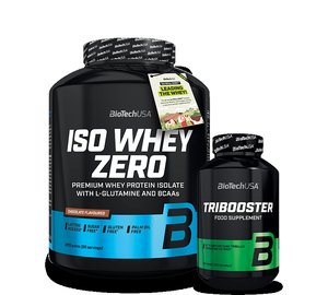 Biotech IsoWhey 1816 g + Tribooster Tribulus 60 tabs