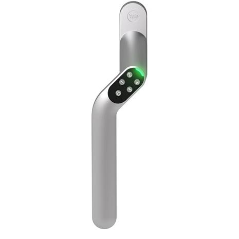 Yale Smart Code Handle vasen hopea koodipainike