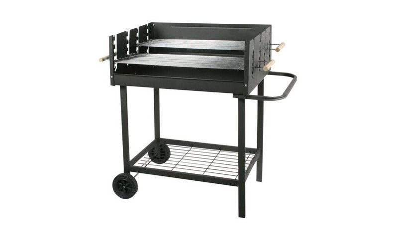 Hiiligrilli Master Grill Party MG648, 75,5 cm x 52 cm, musta