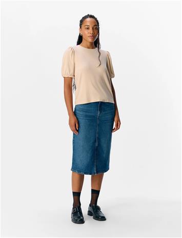Object Objjamie S/S Top Tops Blouses Short-sleeved Green Object