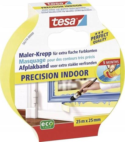 tesa Masking Tape Professional 25m x 25mm Yellow