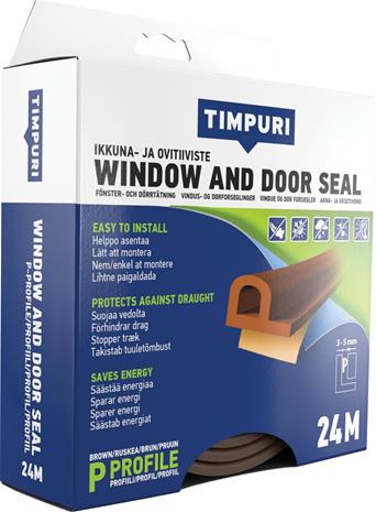 Tiiviste Timpuri P 24 m valkoinen
