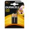 Duracell 9V LR61 -paristo, 1 kpl – kuva 1