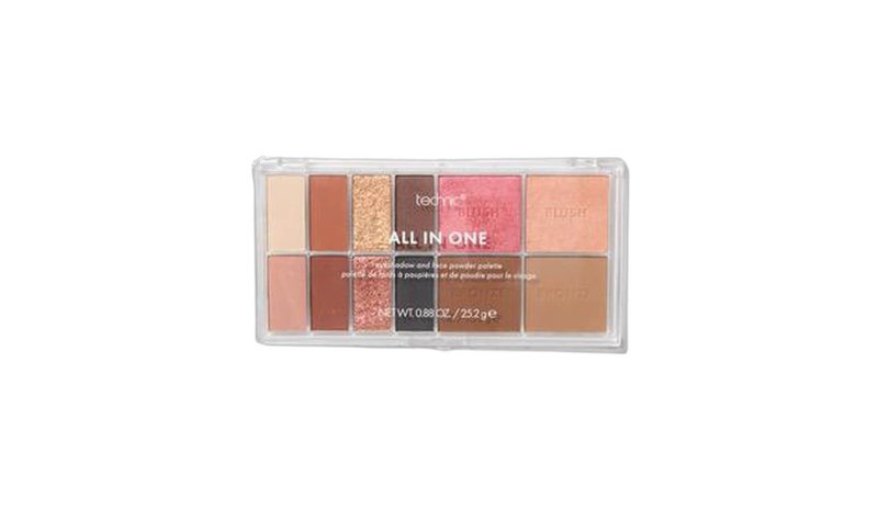 Technic Eyeshadow and Face Palette All in One 25 g