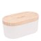 Microplane - Container Grater Raastin säiliöllä Cashmere/Bambu – kuva 1