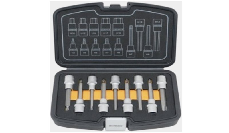 Ironside 897450 Torx-hylsysarja