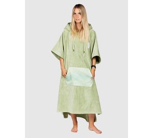 After High End Surf Poncho tender green