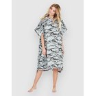 After Ocean Surf Poncho dark grey