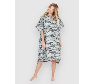 After Ocean Surf Poncho dark grey