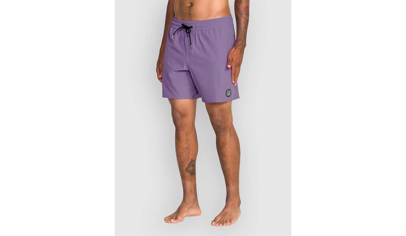 Volcom Lido Solid Trunk 16 Surffishortsit violet Miehet