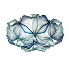 Slamp - La Vie Katto-/Seinävalaisin Ø50 Blue