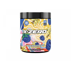 X-Gamer X-Zero Blue Raspberry Vanilla - 100 annosta