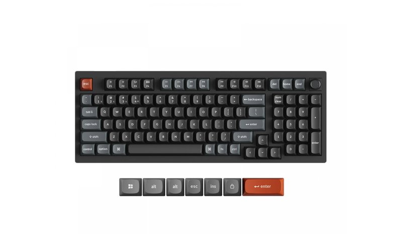 Keychron V5 Ultra 8K, langaton pelinäppäimistö