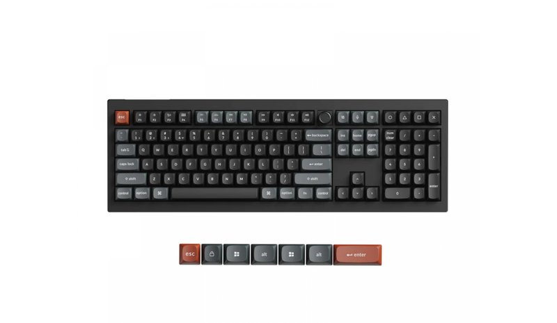 Keychron V6 Ultra 8K, langaton pelinäppäimistö