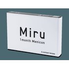 Miru 1month Menicon, kuukausikäyttöiset piilolinssit 6 kpl