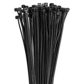 DunWore 4,8x370 mm musta PA66 100 kpl nippuside