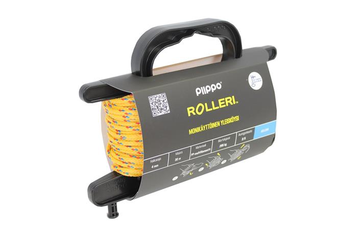 Piippo Rolleri 4mm x 30m PP-multifilamentti