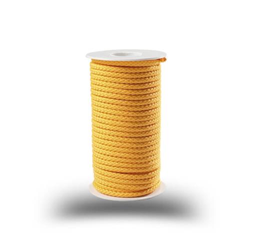 Piippo 4mm x 15 m keltainen Polyesterinyöri