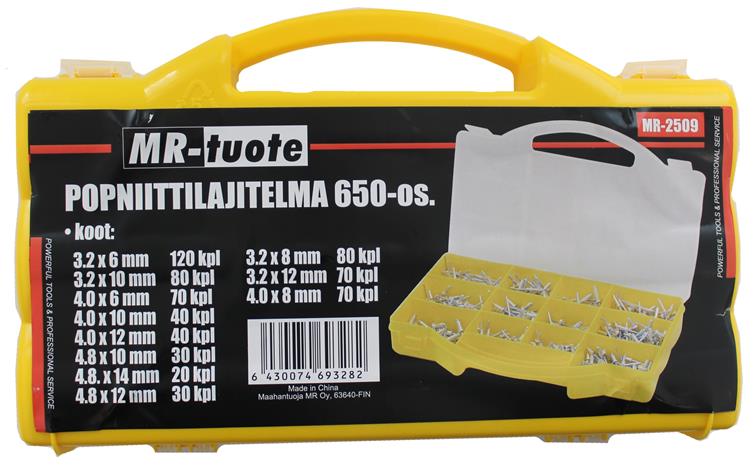 Popniittilajitelma 650-os.