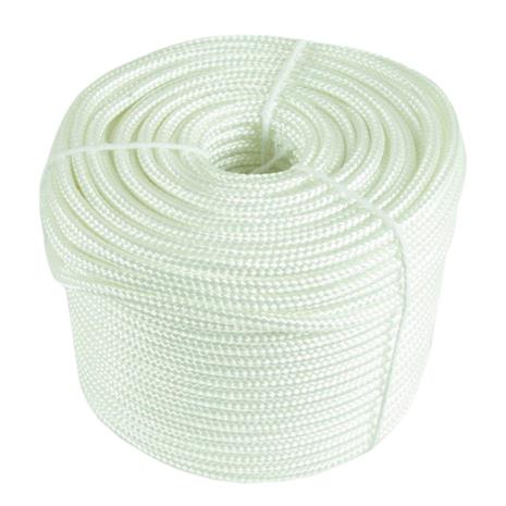 Procat polyesteri 5 mm x 50 m valkoinen köysi