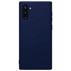 Nillkin Samsung Galaxy Note 10 kumipäällysteinen suojakuori sininen