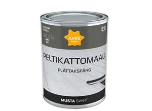 Ilves musta RR33 peltikattomaali