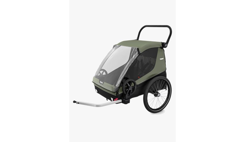 Thule Courier Pyöräkärry, Vintage Green