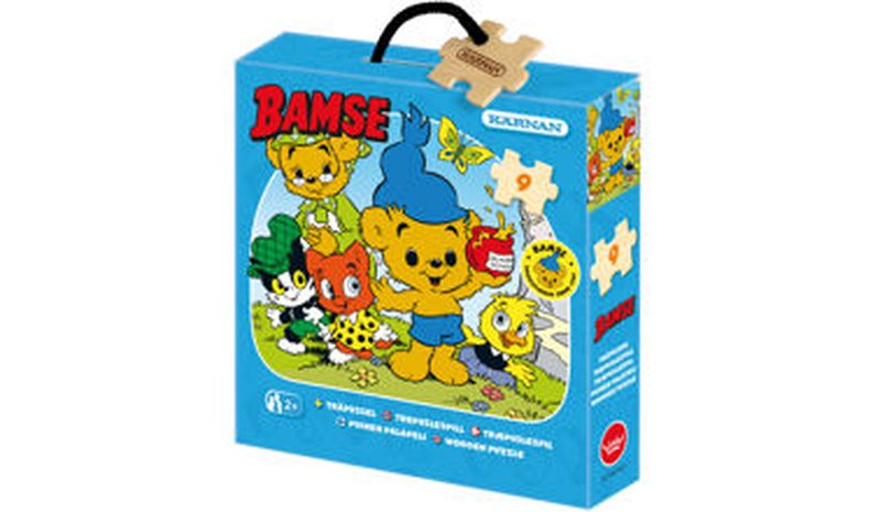 Kun Bamse oli pieni Puinen lastenpalapeli 9 palaa Kärnan