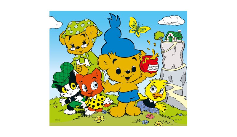 Kun Bamse oli pieni Puinen lastenpalapeli 9 palaa Kärnan