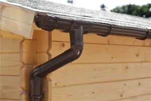 Palmako 2x5 m harjakaton sadevesikouru