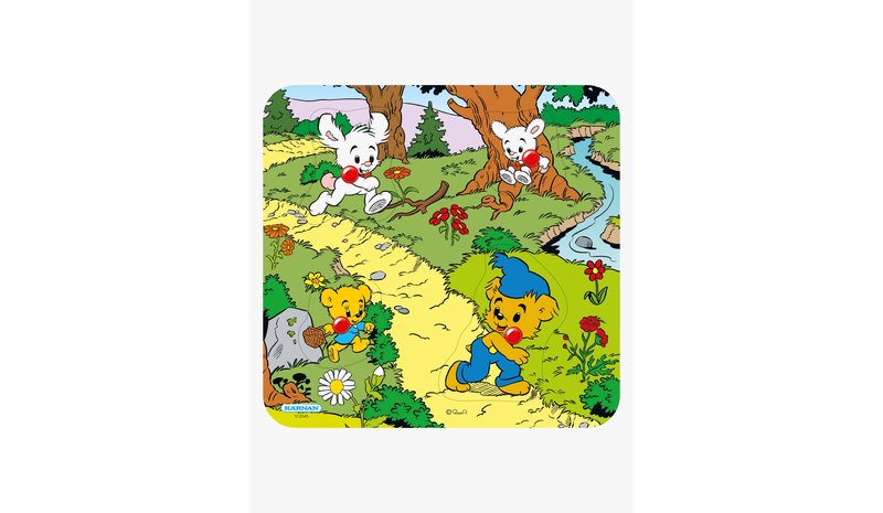 Egmont Kärnan Bamse Nuppipalapeli Bamse Metsässä 4