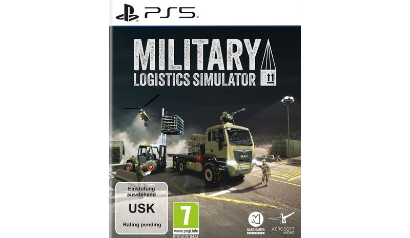 Military Logistics Simulator, PS5 -peli