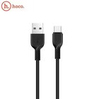 HOCO kaapeli USB Flash lataus datakaapeli tyypin C X20 2 metriä, musta