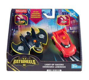 Fisher-Price DC Batwheels Light-Up 1:55 Scale Redbird ja Batwing leluautot