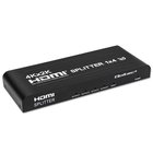 QOLTEC HDMI Jakaja 4K 4-porttinen, 3.4Gb/s, 67x178x21mm, Musta