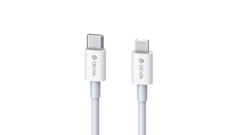 Kaapeli Devia Smart PD, tyyppi C - Lightning (MFI, 18W), 1,5 m