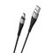Kaapeli Borofone BX32 Munificent - USB Type C - 5A, 1 metri, musta – kuva 1