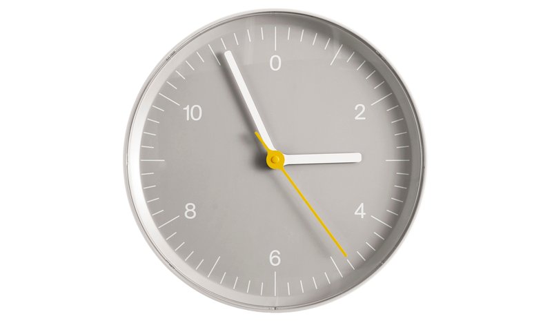 HAY - Seinäkello - W26,5 cm - Harmaa