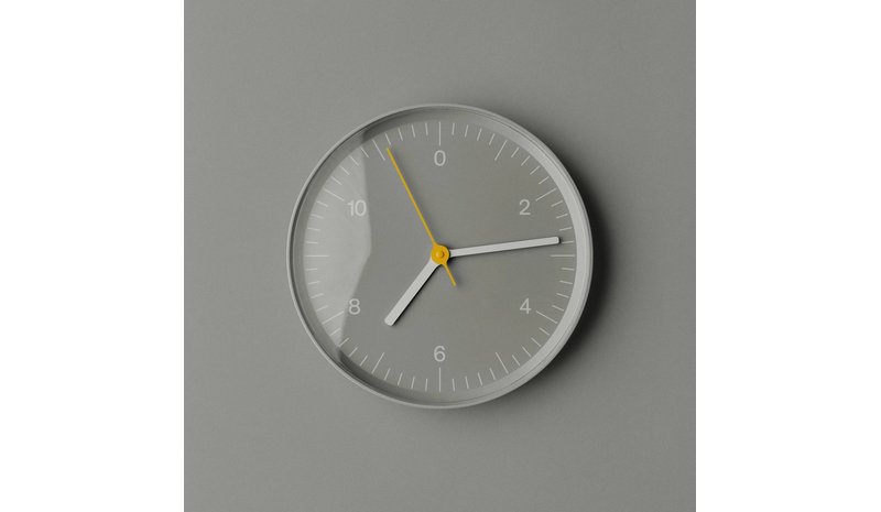HAY - Seinäkello - W26,5 cm - Harmaa