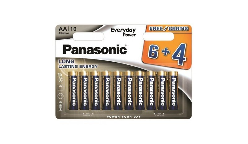 Panasonic LR6EPS/10BW (6+4) paristot