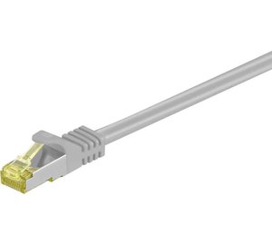 Patchcord S/ftp Cat.6a Lszh 3m, harmaa