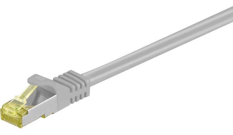 Patchcord S/ftp Cat.6a Lszh 3m, harmaa