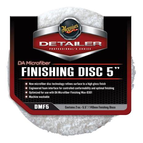 DA Microfibre Finishing Disc 5'', 2 kpl, Meguiars