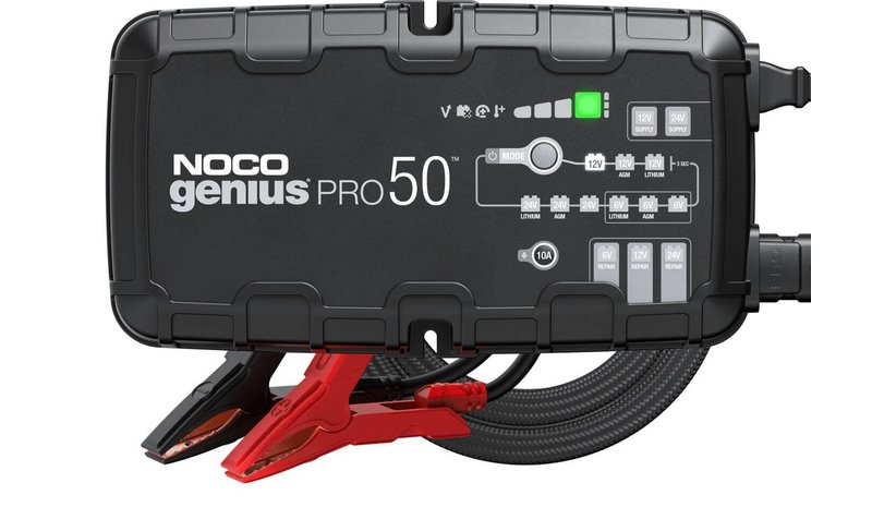 Akkulaturi Genius Pro 50, Noco