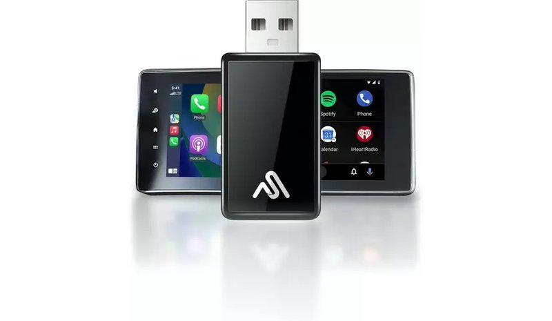 Auto & CarPlay -sovitin langaton android AutoSky WUA-8 – kuva 2/2