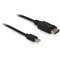 Delock mini DisplayPort 1.0m – kuva 3