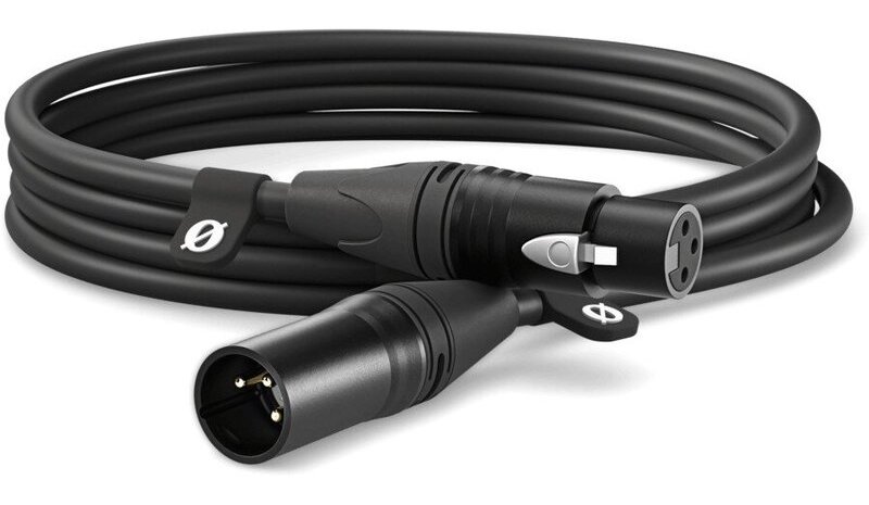 Vaijeri XLR 3m, musta