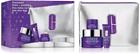 Ihonhoitosetti Clinique Outsmart Lines + Wrinkles naisille: kasvovoide, 50 ml + kasvoseerumi, 10 ml + silmänympärysvoide, 5 ml + kosmetiikka, 1 kpl.