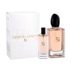 Tuoksusetti Giorgio Armani Sì Eau de Parfum 100 ml + 15 ml, chypre, hedelmäinen, elegantti