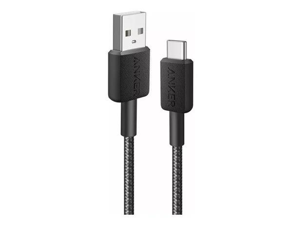 Anker 322 USB-A to USB-C Cable Nylon 1.8M Black – kuva 6/6